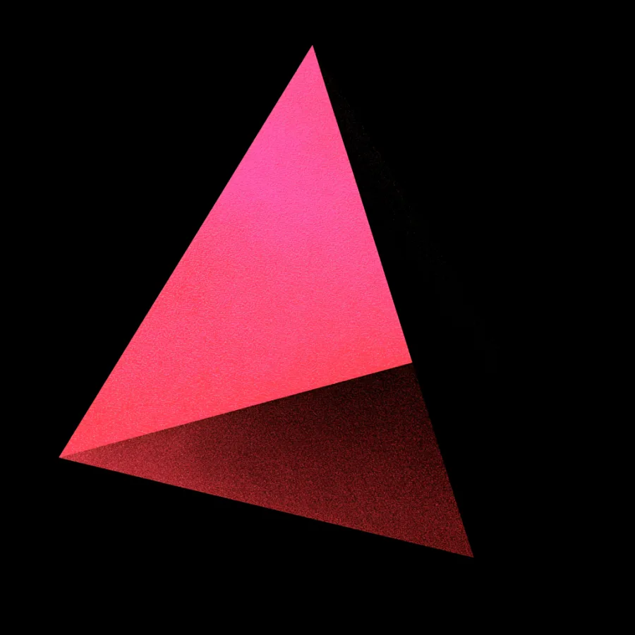 Crimson faceted shard, stage mark one