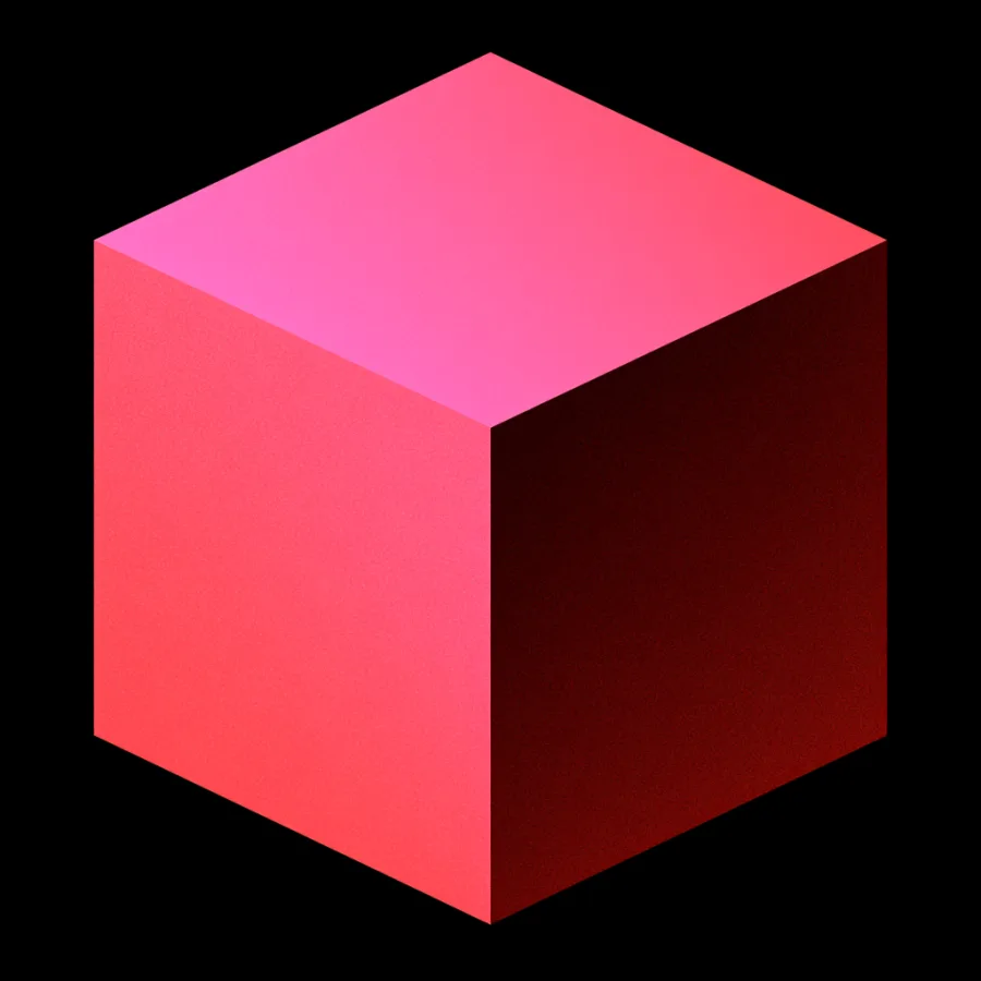 Crimson cube form, stage mark two