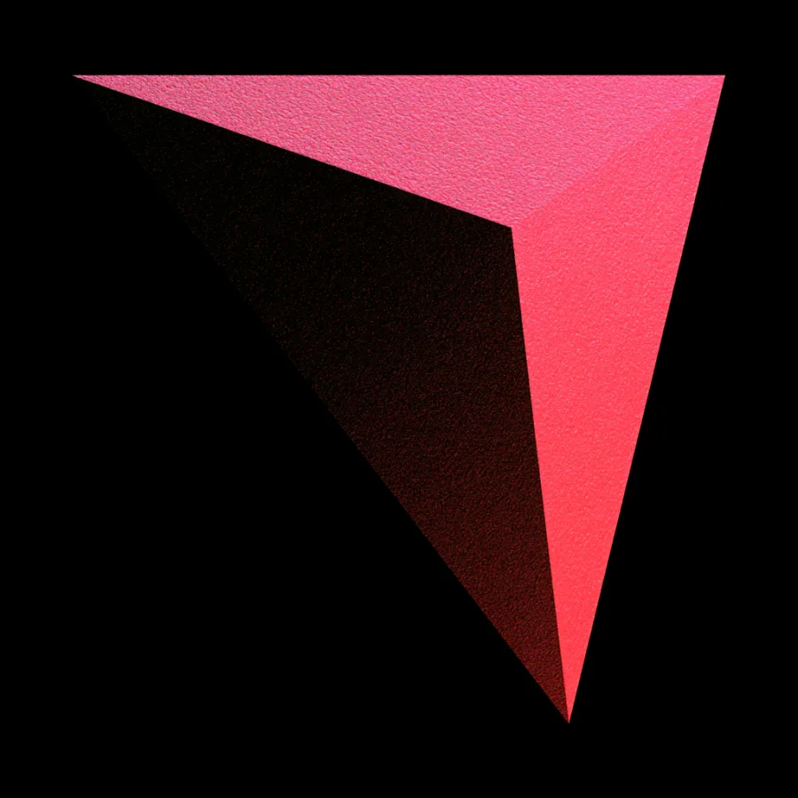 Crimson angular mark, stage mark four